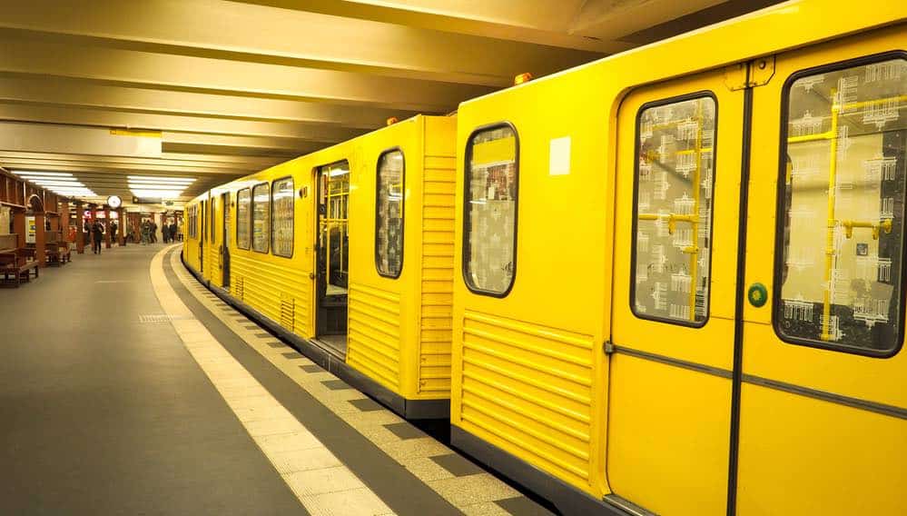 Ondergronds Metrostation In Berlijn